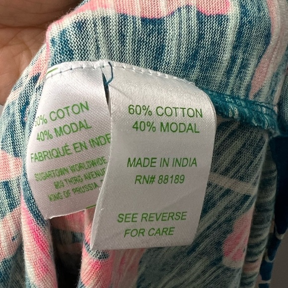 Lilly Pulitzer Essie Maxi in in Tidal Wave It's Prime Time Size L - Picture 4 of 4